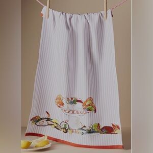 Sea Food Dish Towel by Dorea for Anthropologie